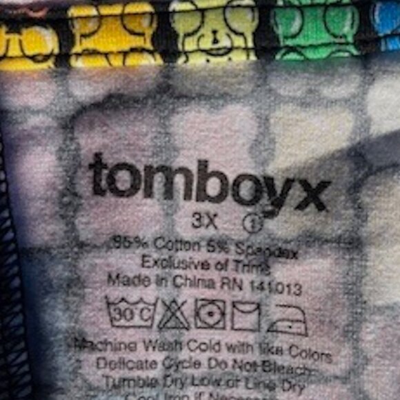 Tomboy X Gummy Bear Anytime Romper Gimme Gummies Pockets Hood 3X - Picture 10 of 12